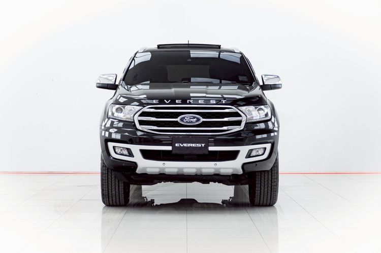 Ford Everest 2019 2.0 Bi-Turbo Titanium+ 4WD Utility-car ดีเซล ไม่ติดแก๊ส เกียร์อัตโนมัติ ดำ รูปที่ 3