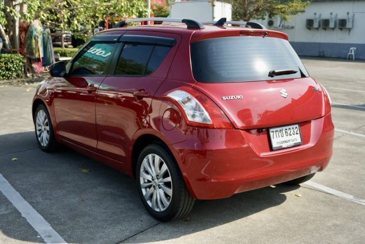 Suzuki Swift 2018 1.2 GLX เบนซิน เกียร์อัตโนมัติ แดง รูปที่ 4