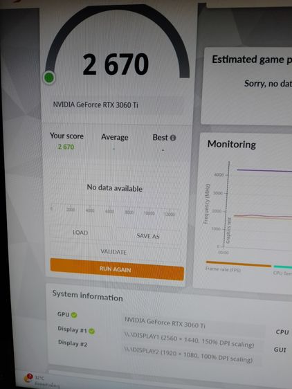 ขอขายRTX3060TI ยี่ห้อ Gigabyte 8GB 256Bit กล่องครบ รูปที่ 9