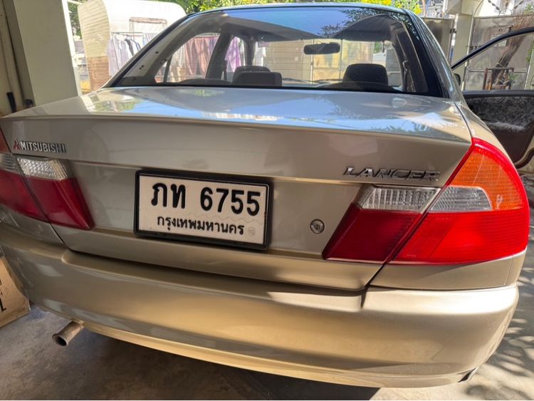 Mitsubishi Lancer 2000 1.6 GLX Sedan เบนซิน ไม่ติดแก๊ส เกียร์อัตโนมัติ บรอนซ์ทอง รูปที่ 2