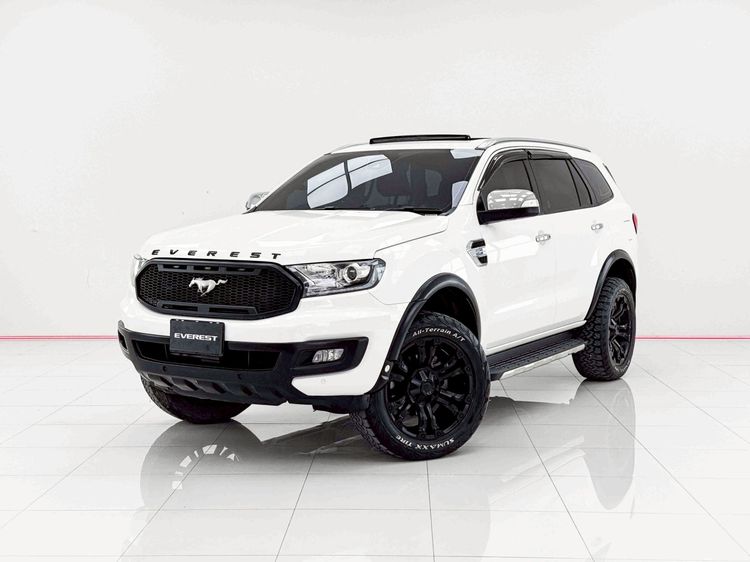 รถ Ford Everest 2.0 Bi-Turbo Titanium+ 4WD สี ขาว
