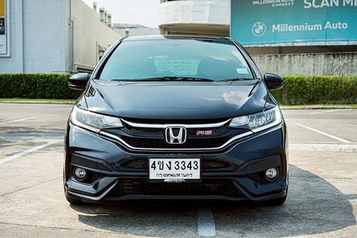 Honda Jazz 2018 1.5 RS i-VTEC Sedan เบนซิน ไม่ติดแก๊ส เกียร์อัตโนมัติ ดำ รูปที่ 3