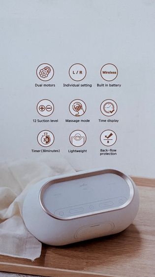 เครื่องปั้มนม รูปที่ 2