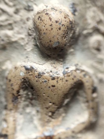 พระบางลำพูนเนื้อดินครับ รูปที่ 8