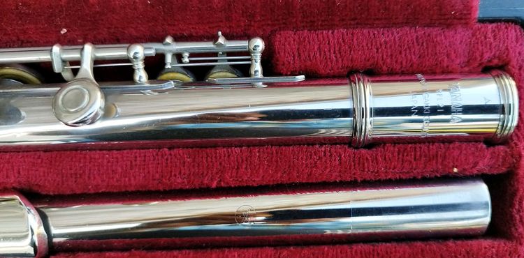 ฟลุต ยามาฮ่า YAMAHA นิเกิ้ลชุบเงิน NICKEL YAMAHA YFL-211 Japan มือสอง นำเข้าจากญี่ปุ่น รูปที่ 7