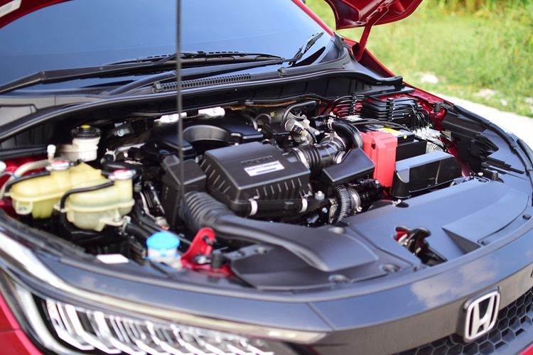 Honda City 2021 1.0 RS Sedan เบนซิน ไม่ติดแก๊ส เกียร์อัตโนมัติ แดง รูปที่ 3