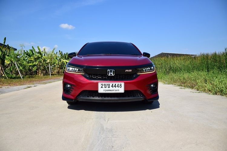 Honda City 2021 1.0 RS Sedan เบนซิน ไม่ติดแก๊ส เกียร์อัตโนมัติ แดง รูปที่ 2