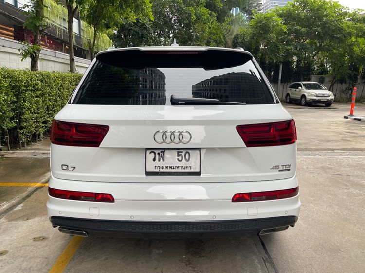 Audi Audi Q7  2018 3.0 TDI Quattro 4WD Utility-car ดีเซล ไม่ติดแก๊ส เกียร์อัตโนมัติ ขาว รูปที่ 2