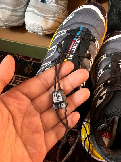 รองเท้าผ้าใบ SALOMON XT6 แท้ 💯 เบอร์ US 7 EU 40 cm 25 คนเท้า 24-25.5 ใส่ได้ สภาพดีมาก พื้นเต็ม ทรงสวย ดีเทลสวย หายากน่าสะสม รูปที่ 8