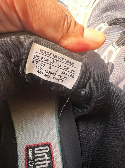 รองเท้าผ้าใบ SALOMON XT6 แท้ 💯 เบอร์ US 7 EU 40 cm 25 คนเท้า 24-25.5 ใส่ได้ สภาพดีมาก พื้นเต็ม ทรงสวย ดีเทลสวย หายากน่าสะสม รูปที่ 7