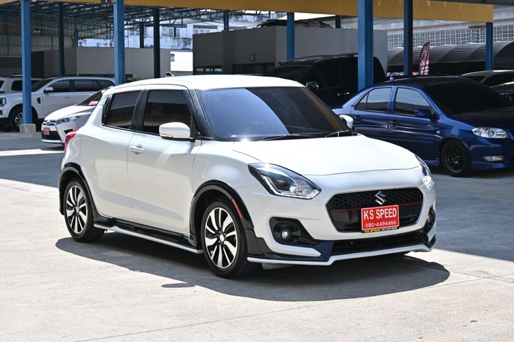 Suzuki Swift 2019 1.2 GLX Sedan เบนซิน ไม่ติดแก๊ส เกียร์อัตโนมัติ ขาว รูปที่ 2