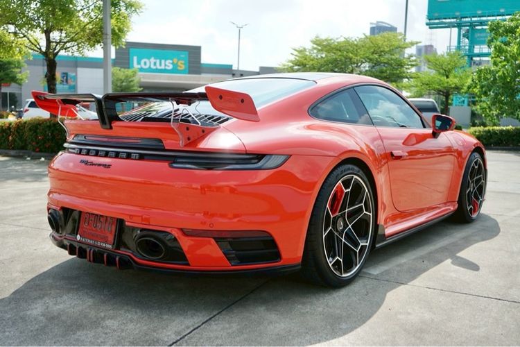 Porsche 911 Carrera 2021 3.0 Sedan เบนซิน ไม่ติดแก๊ส เกียร์อัตโนมัติ ส้ม รูปที่ 3
