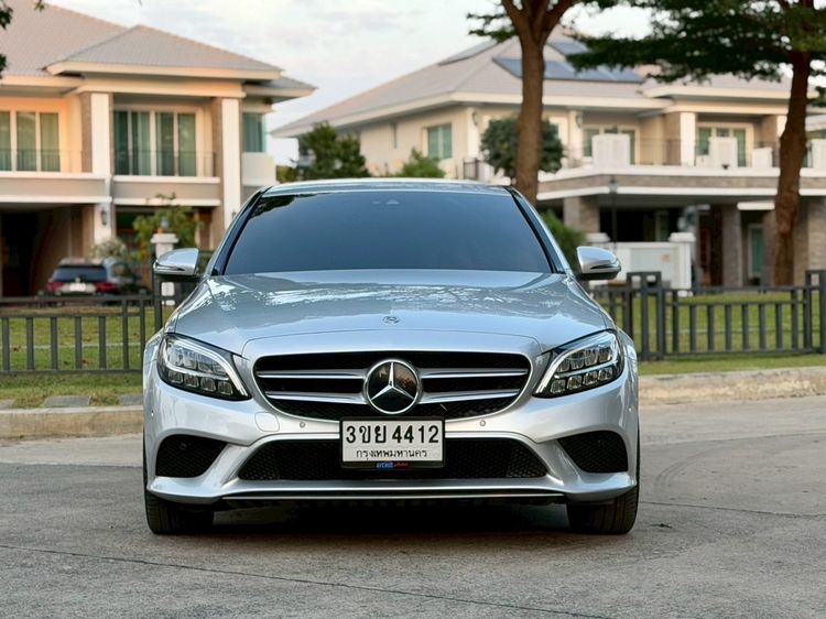 Mercedes-Benz C-Class 2019 C220 Sedan ดีเซล ไม่ติดแก๊ส เกียร์อัตโนมัติ เทา รูปที่ 2
