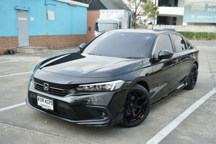 Honda Civic 2023 1.5 Turbo EL+ Sedan เบนซิน ไม่ติดแก๊ส เกียร์อัตโนมัติ ดำ รูปที่ 4
