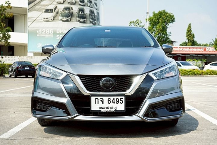 Nissan Almera 2022 1.0 V Sedan เบนซิน ไม่ติดแก๊ส เกียร์อัตโนมัติ เทา รูปที่ 3