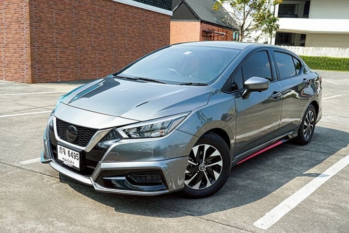 Nissan Almera 2022 1.0 V Sedan เบนซิน ไม่ติดแก๊ส เกียร์อัตโนมัติ เทา รูปที่ 2