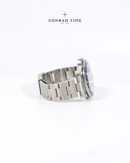 Rolex GMT-Master II 16710 'Pepsi Black Dial Oyster Steel 2005 40mm. Fullset 99 รูปที่ 9