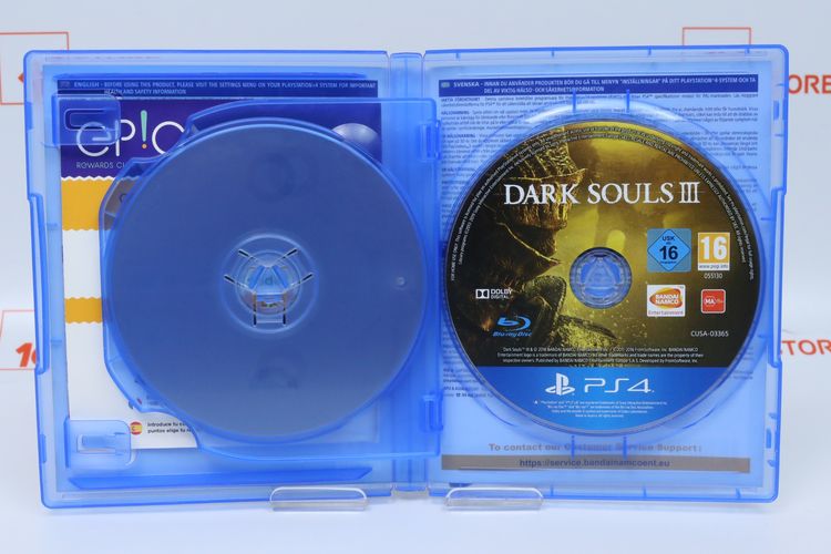 แผ่นเกมส์ PS4 The Witcher 3 Wild Hunt  Dark Souls III-ID26010205 รูปที่ 3