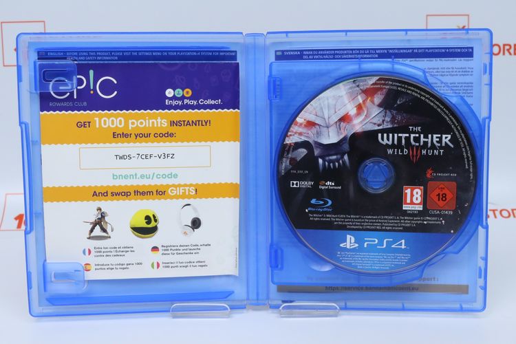แผ่นเกมส์ PS4 The Witcher 3 Wild Hunt  Dark Souls III-ID26010205 รูปที่ 2