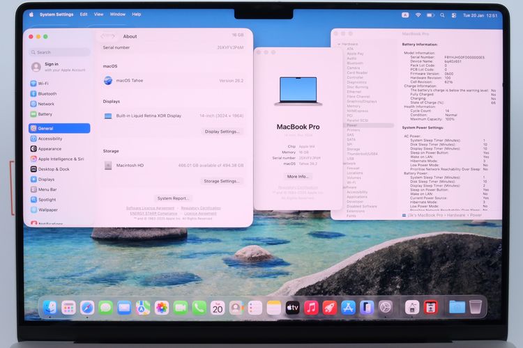 Macbook Pro M4 14" 16.512GB AppleCare+ รูปที่ 4