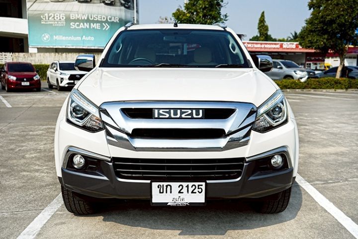 Isuzu MU-X 2018 1.9 Utility-car ดีเซล ไม่ติดแก๊ส เกียร์อัตโนมัติ ขาว รูปที่ 3