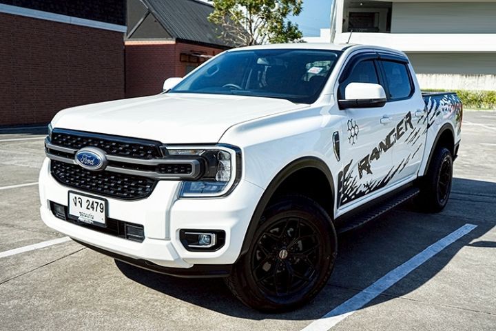 Ford Ranger 2023 2.0 Hi-Rider XLT Pickup ดีเซล ไม่ติดแก๊ส เกียร์อัตโนมัติ ขาว รูปที่ 4