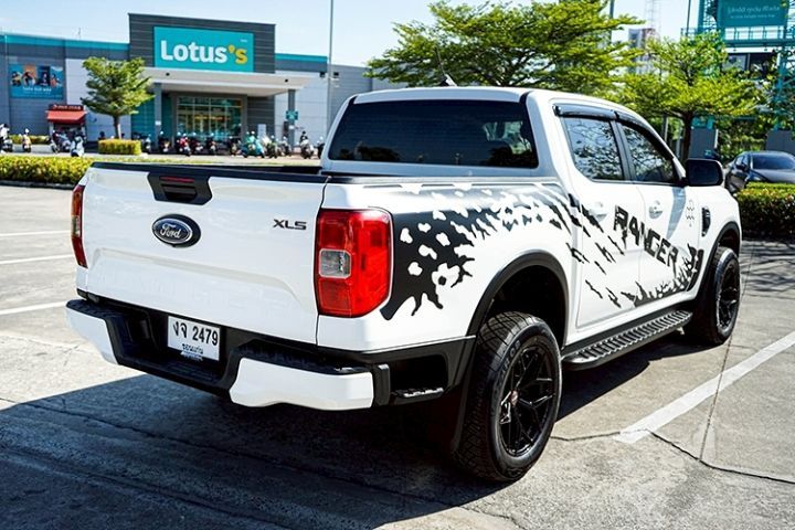 Ford Ranger 2023 2.0 Hi-Rider XLT Pickup ดีเซล ไม่ติดแก๊ส เกียร์อัตโนมัติ ขาว รูปที่ 3