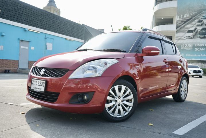 Suzuki Swift 2018 1.2 GLX Sedan เบนซิน ไม่ติดแก๊ส เกียร์อัตโนมัติ แดง รูปที่ 2