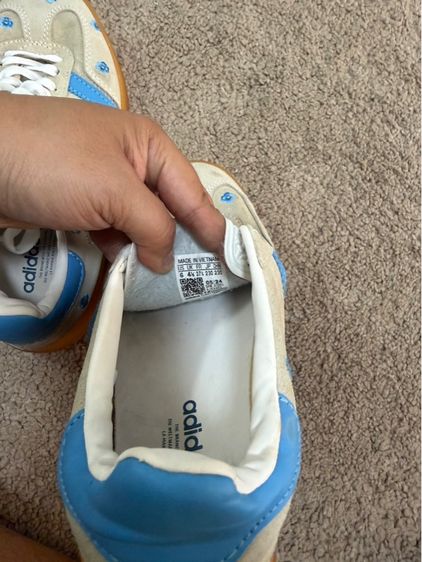 รองเท้า  adidas Gazelle Indoor Light Blue Floral รูปที่ 6
