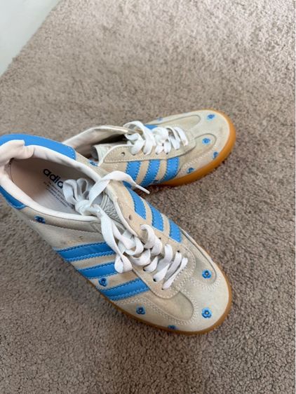 รองเท้า  adidas Gazelle Indoor Light Blue Floral รูปที่ 3