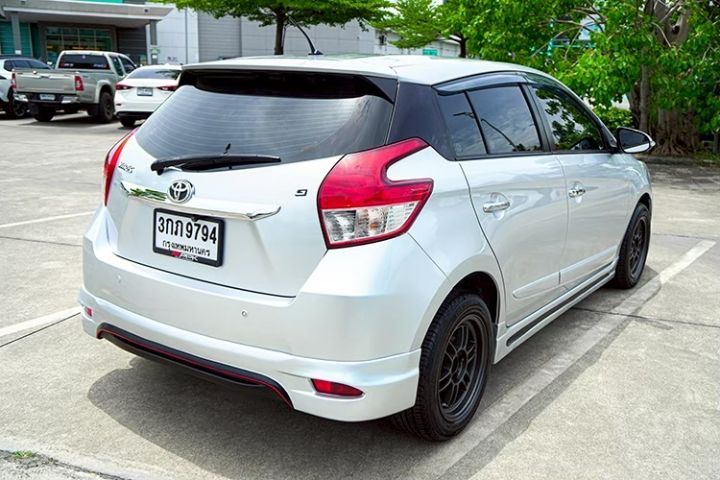 Toyota Yaris 2014 1.2 G Sedan เบนซิน ไม่ติดแก๊ส เกียร์อัตโนมัติ เทา รูปที่ 3