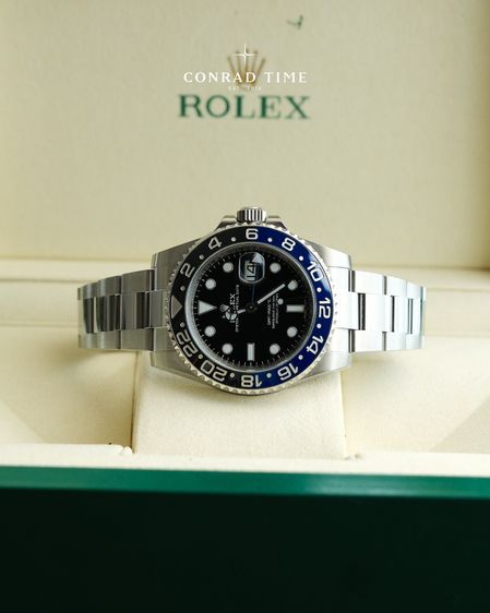Rolex GMT-Master II 116710BLNR 'Batman Black Dial Oyster Steel 2018 40mm. Fullset 