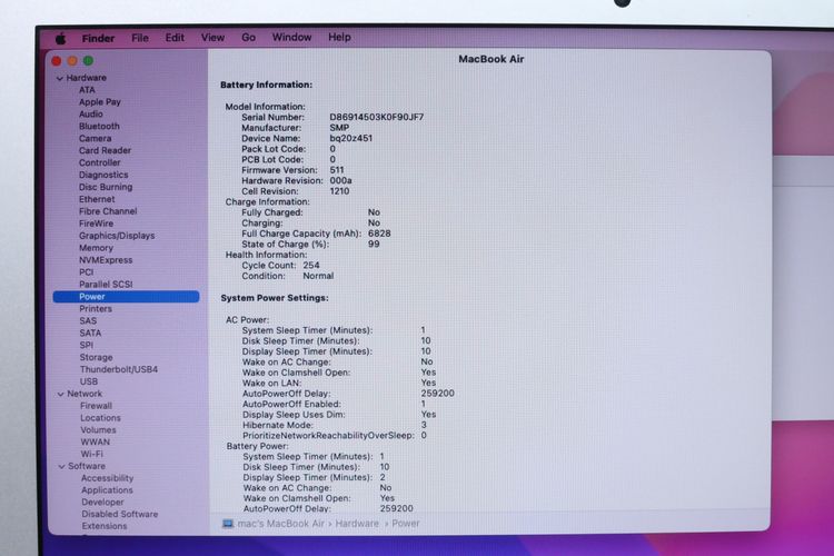 MacBook Air Core i5 2017 13" 8.128GB  รูปที่ 6
