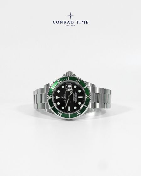 Rolex Submariner 16610LV 'Kermit Black Dial Oyster Steel 2007 40mm. Fullset รูปที่ 6
