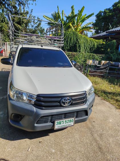 Toyota Hilux Revo 2016 2.4 G Pickup ดีเซล ไม่ติดแก๊ส เกียร์ธรรมดา ขาว รูปที่ 3