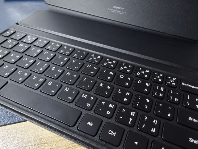 อุปกรณ์เสริมของ xiaomi pad 6 ,คีย์บอร์ด , Xiaomi smart pen generation 2, xiaomi pad 6 keyboard มีกล่องของสินค้าของสินค้าอยู่ รูปที่ 6