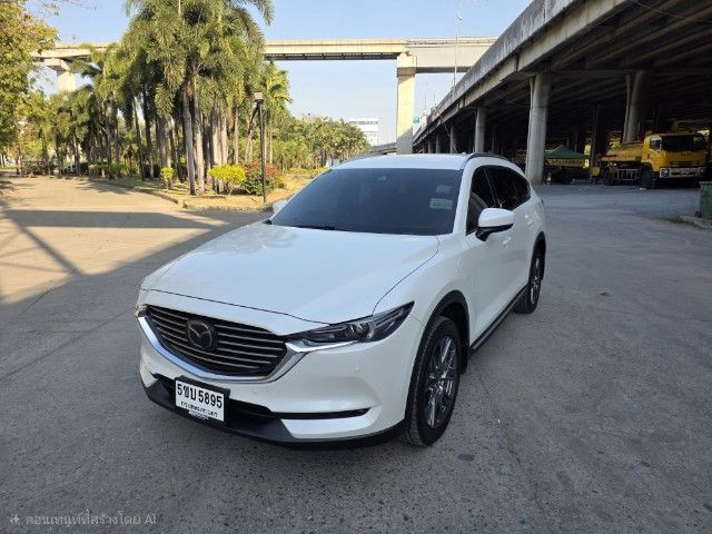 รถ Mazda CX-8 2.2 XDL Exclusive 4WD สี ขาว