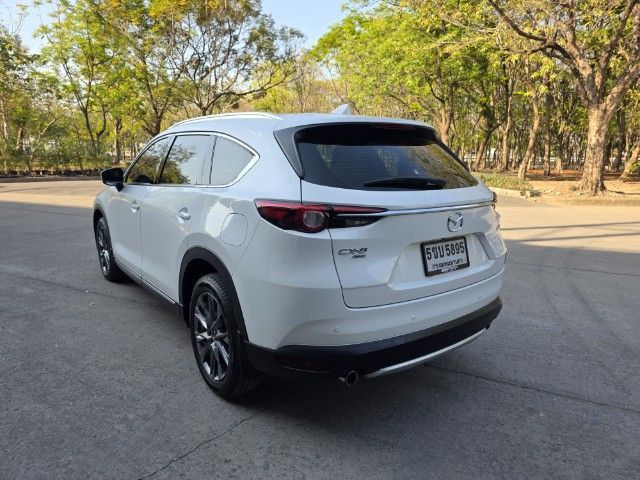 Mazda CX-8 2020 2.2 XDL Exclusive 4WD Utility-car ดีเซล ไม่ติดแก๊ส เกียร์อัตโนมัติ ขาว รูปที่ 4