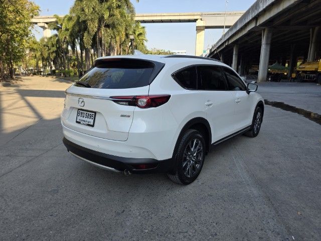 Mazda CX-8 2020 2.2 XDL Exclusive 4WD Utility-car ดีเซล ไม่ติดแก๊ส เกียร์อัตโนมัติ ขาว รูปที่ 3