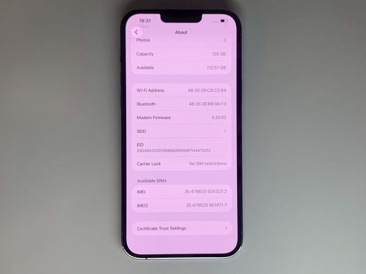 iPhone 13 Pro Max 128GB Sierra Blue รูปที่ 6