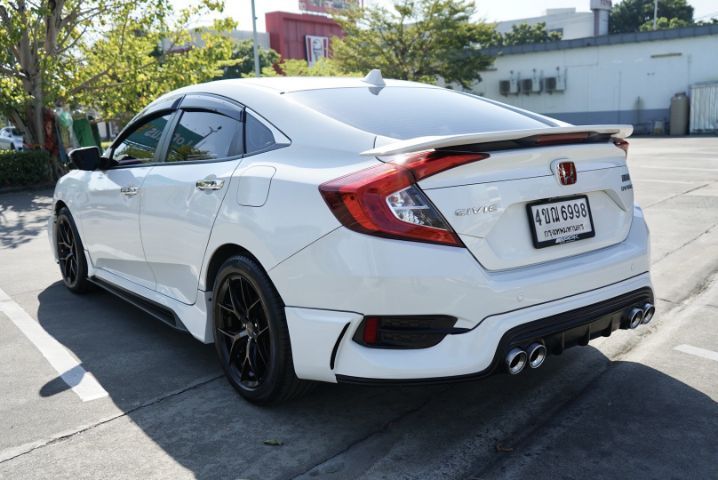Honda Civic 2021 1.8 EL i-VTEC Sedan เบนซิน ไม่ติดแก๊ส เกียร์อัตโนมัติ ขาว รูปที่ 3