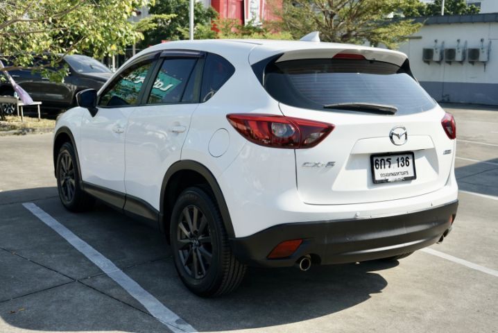 Mazda CX-5 2017 2.0 S Sedan ดีเซล ไม่ติดแก๊ส เกียร์อัตโนมัติ ขาว รูปที่ 2