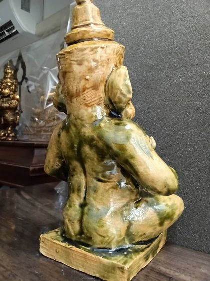 พระพิฆเนศ สร้างองค์เดียว เนื้อเซรามิก งดงามงานศิลปะ รูปที่ 16