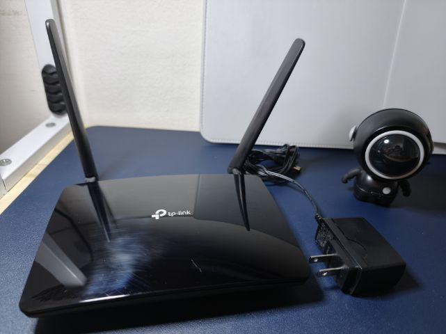 tp-link router Wi-Fi 4g รุ่น TL-MR6400 , router wifi ใส่ซิม 4g, 4G LTE Router, มีแต่ตัว router กับสายชาร์จ ไม่มีกล่อง,คู่มือ,สายแลน รูปที่ 2