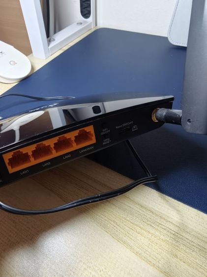 tp-link router Wi-Fi 4g รุ่น TL-MR6400 , router wifi ใส่ซิม 4g, 4G LTE Router, มีแต่ตัว router กับสายชาร์จ ไม่มีกล่อง,คู่มือ,สายแลน รูปที่ 3