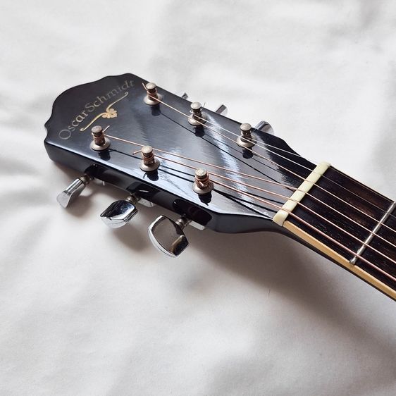 กีต้าร์โปร่ง Oscar Schmidt รุ่น OG-4 CB สีดำ ชายเว้า พร้อมกล่องแข็ง รูปที่ 5