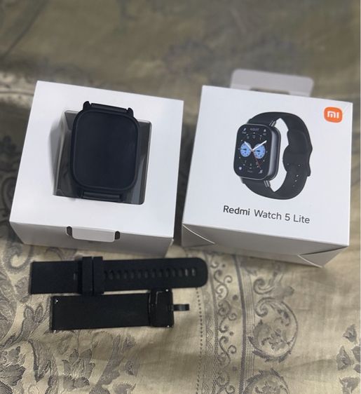 ขายนาฬิกาRedmi Watch 5Lite มือสองสภาพดีใช้งานได้ปกติ เชื่อมต่อกับโทรศัพท์ โทรได้ ไลน์ได้ขายเพียง600บาท รูปที่ 2