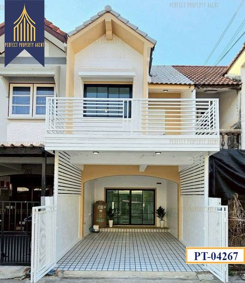ขาย ทาวน์เฮ้าส์ บัวทองธานี บางบัวทอง ตกแต่งใหม่ ฟรีโอน