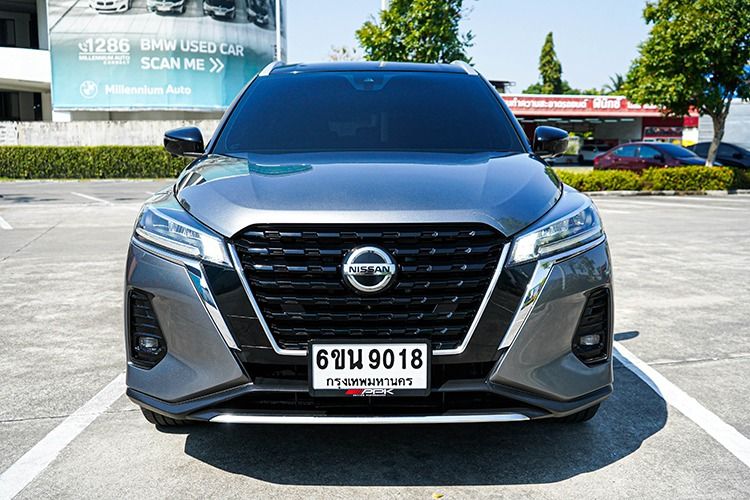 Nissan Kicks 2023 1.2 VL Utility-car ไฮบริด ไม่ติดแก๊ส เกียร์อัตโนมัติ เทา รูปที่ 2