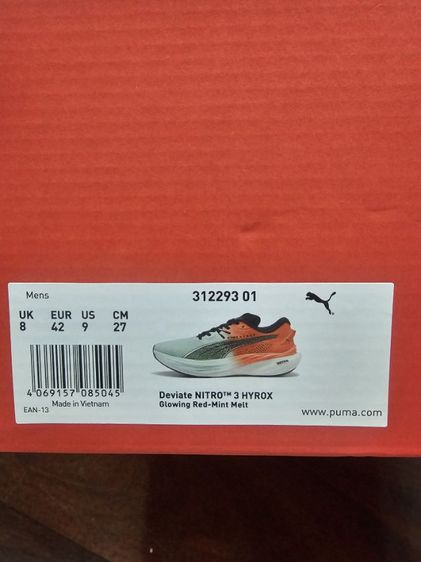 รองเท้า PUMA Deviate NITRO 3 Hyrox มือสอง สภาพนางฟ้า รูปที่ 6